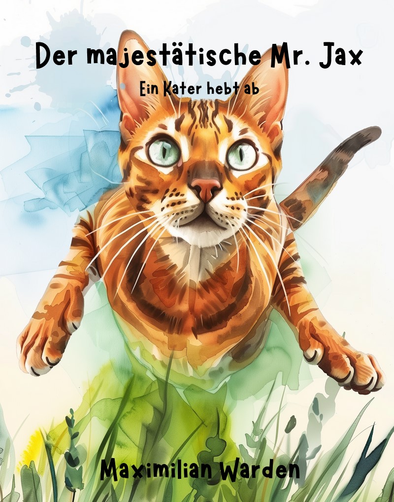 Cover: Der majestätische Mr. Jax: Ein Kater hebt ab